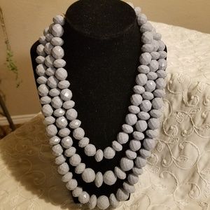 Chunky Gray Sugarfix Necklace